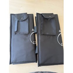 Pre-loved - 2 piece of Equine LTS Red Edition &amp; 2 elastic belts w. velcro.