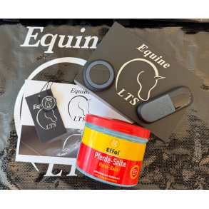 Equine LTS TENS � Complete Set (small + large pad + 1 Effol 500ml Horse-balm gel)