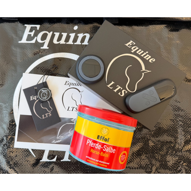 Equine LTS TENS � Complete Set (small + large pad + 1 Effol 500ml Horse-balm gel)